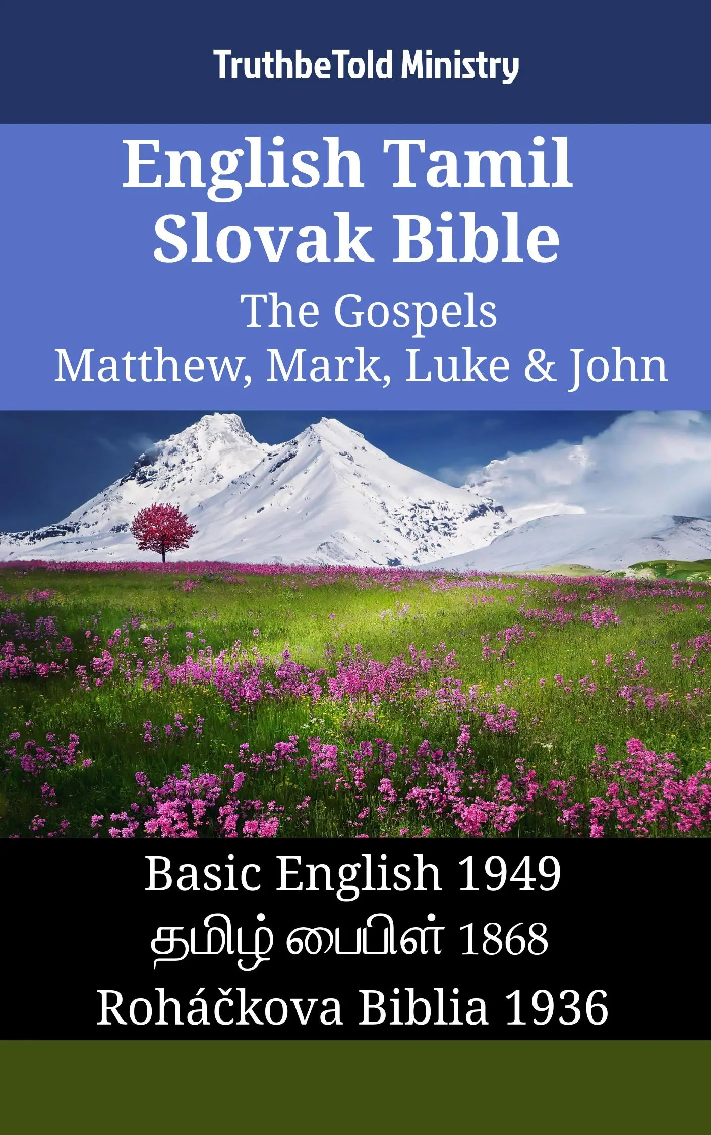 English Tamil Slovak Bible - The Gospels - Matthew, Mark, Luke & John