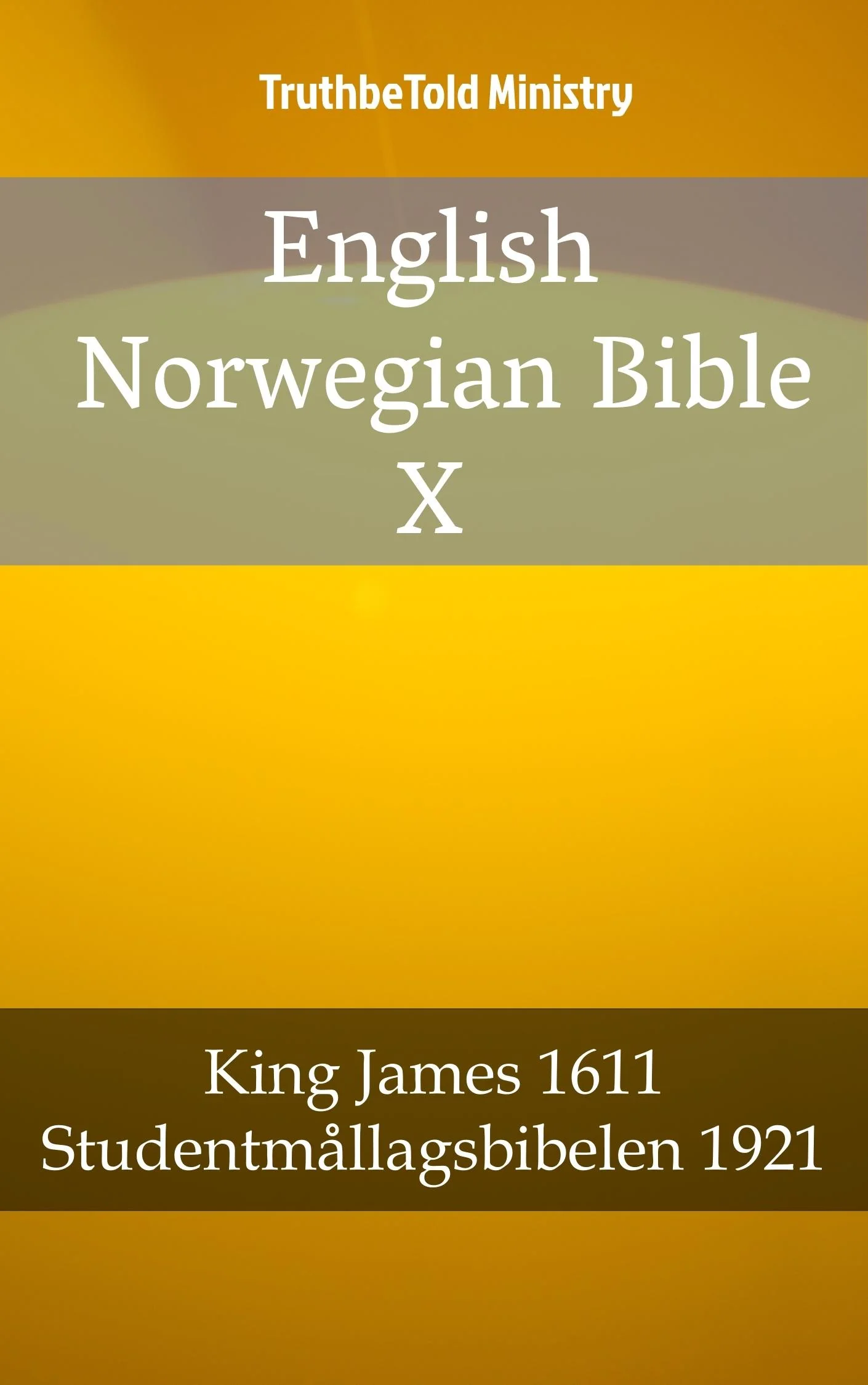 English Norwegian Bible X