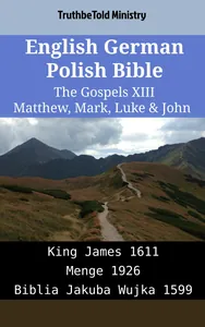 English German Polish Bible - The Gospels XIII - Matthew, Mark, Luke & John