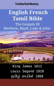 English French Tamil Bible - The Gospels III - Matthew, Mark, Luke & John