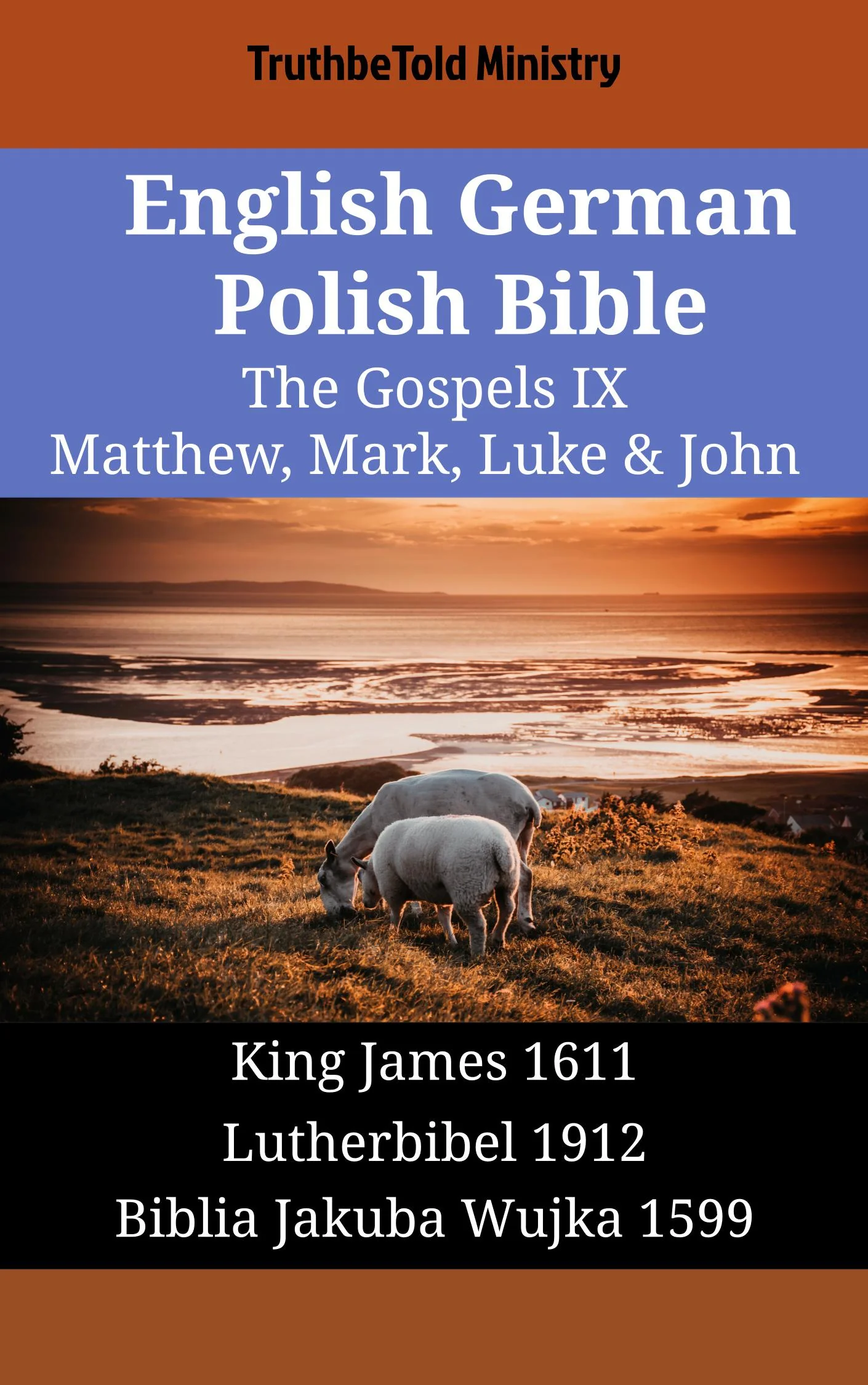 English German Polish Bible - The Gospels IX - Matthew, Mark, Luke & John
