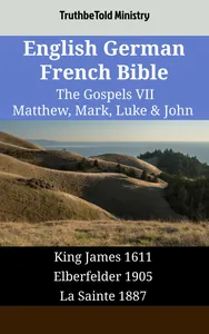 English German French Bible - The Gospels VII - Matthew, Mark, Luke & John