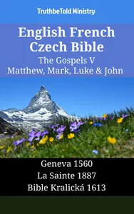 English French Czech Bible - The Gospels V - Matthew, Mark, Luke & John