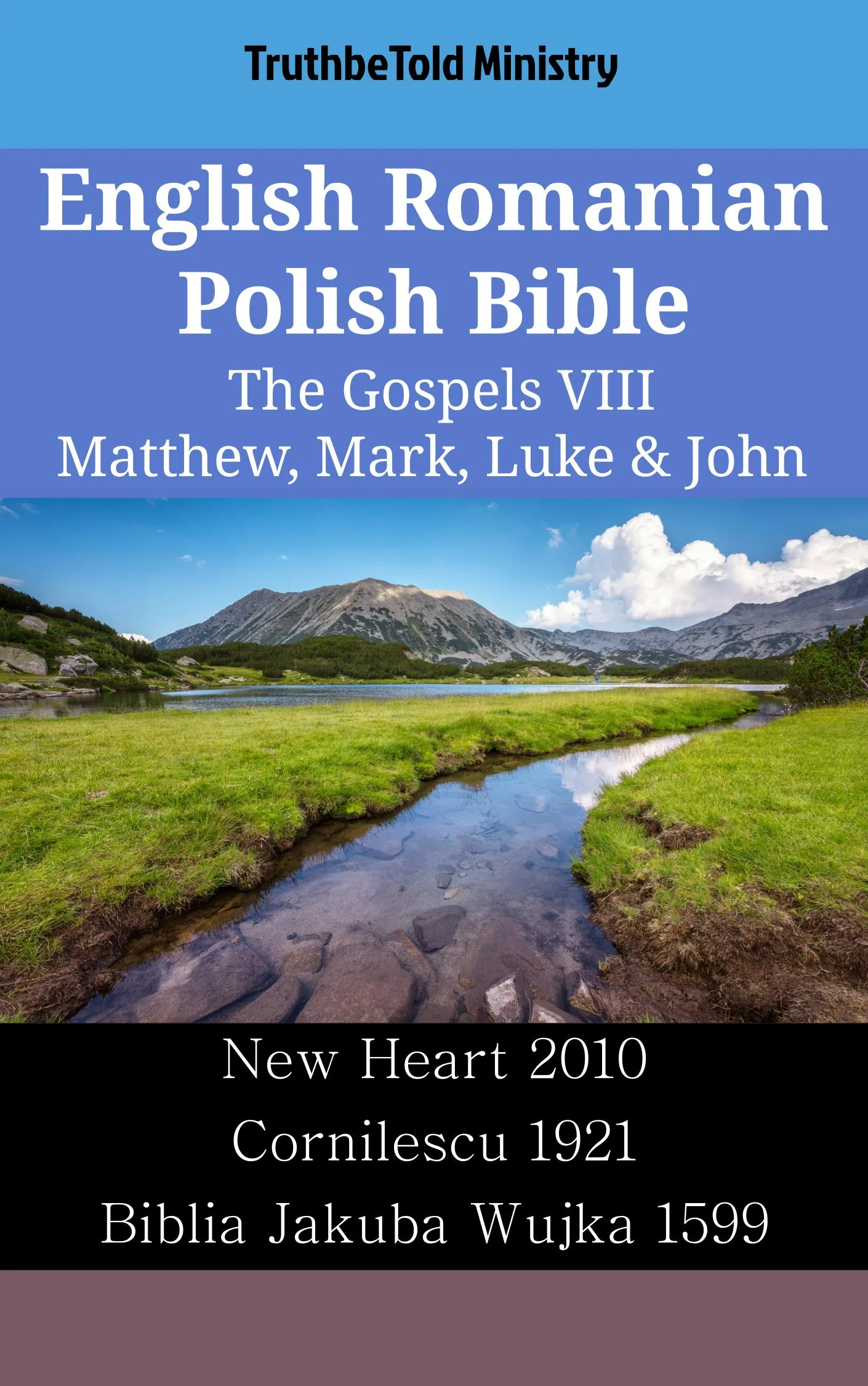 English Romanian Polish Bible - The Gospels VIII - Matthew, Mark, Luke & John