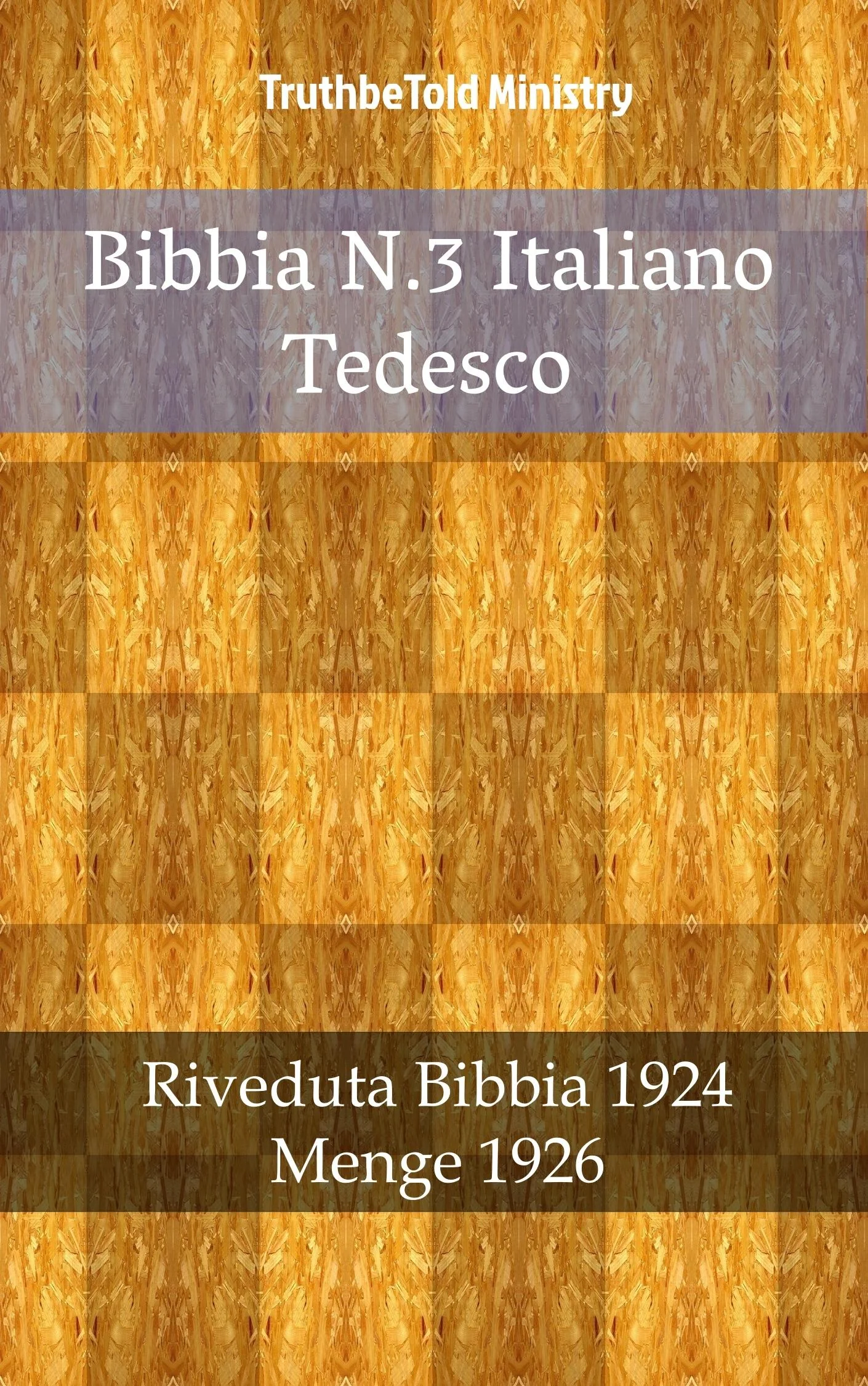 Bibbia N.3 Italiano Tedesco