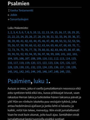 Sample page