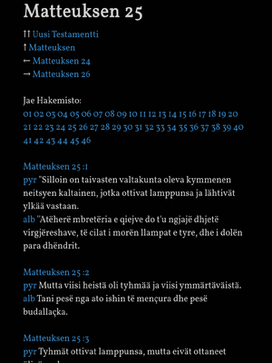 Sample page