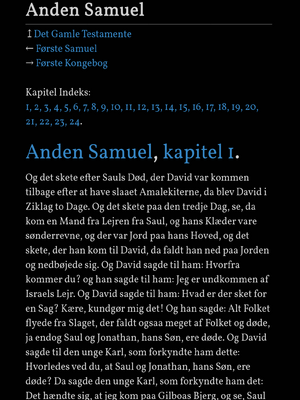 Sample page