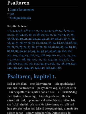 Sample page