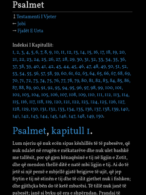 Sample page