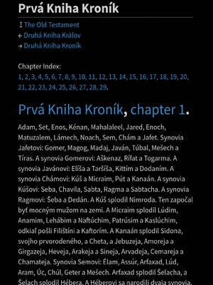 Sample page