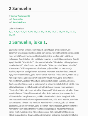 Sample page