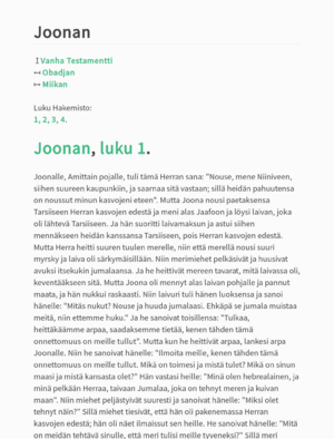 Sample page