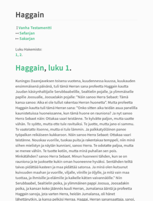 Sample page