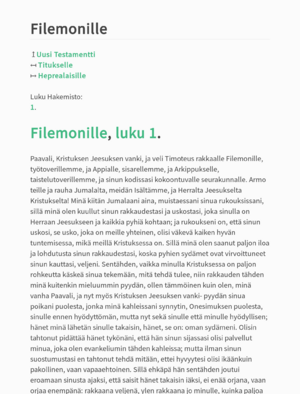 Sample page