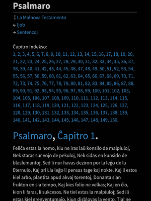 Sample page